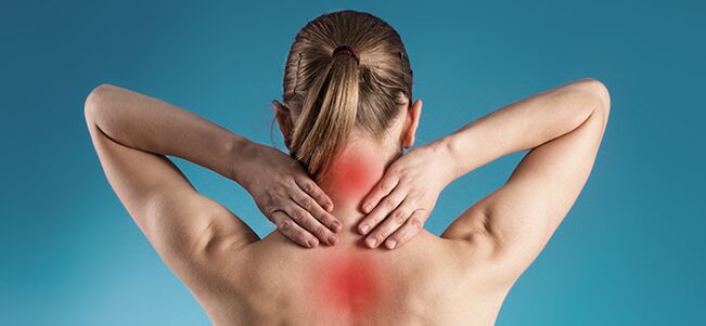 Auto-massage avec ostéochondrose cervicale